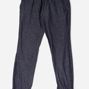 Lululemon Women's Grey and Navy Joggers-tracksuits
